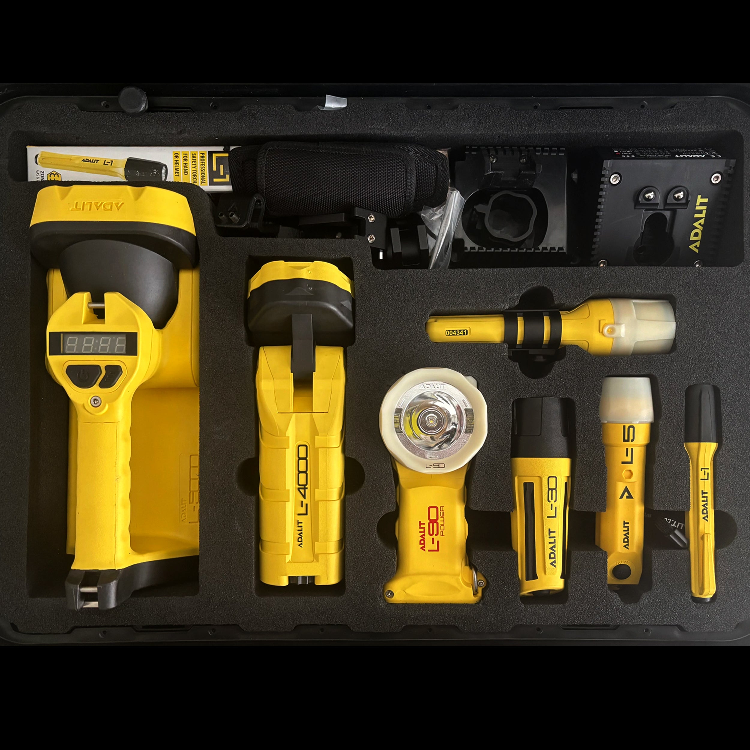 Demo suitcase with samples - Adalit USA