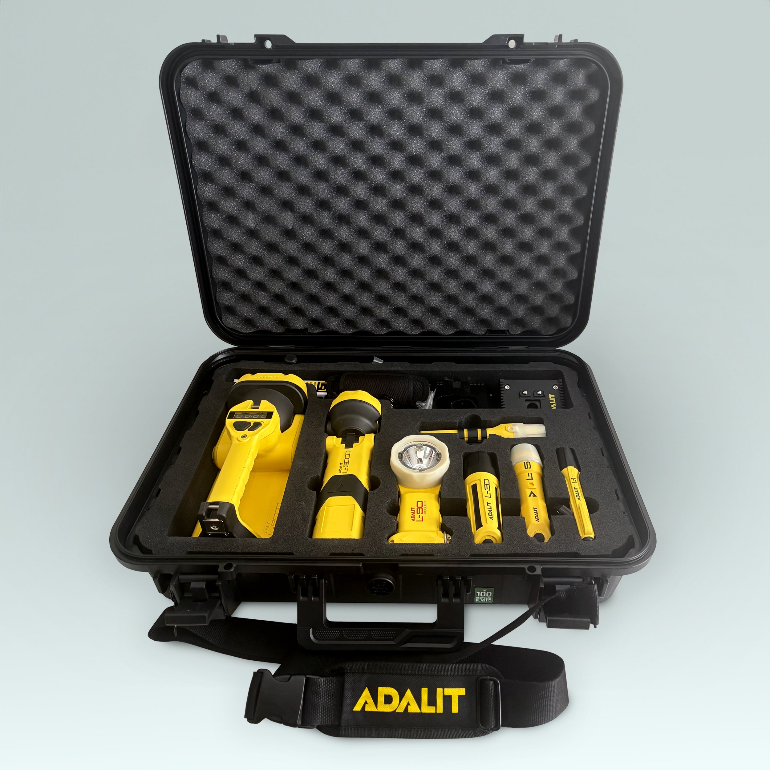 Demo suitcase with samples - Adalit USA
