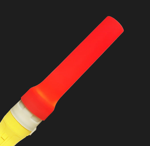 Adalit USA L-20 Cone Red and yellow object on a black background